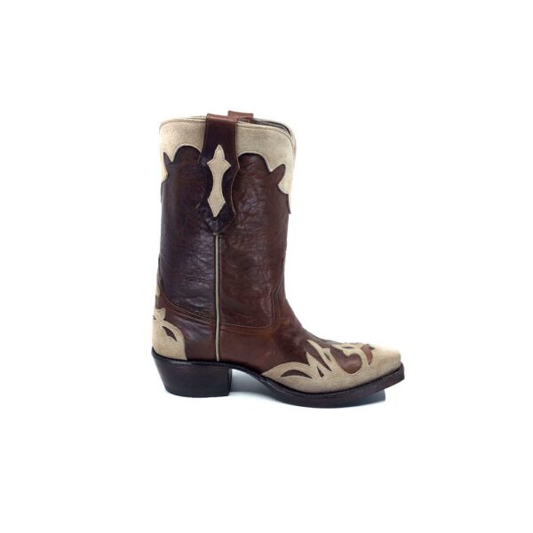 Women's Distress Brown Goatskin