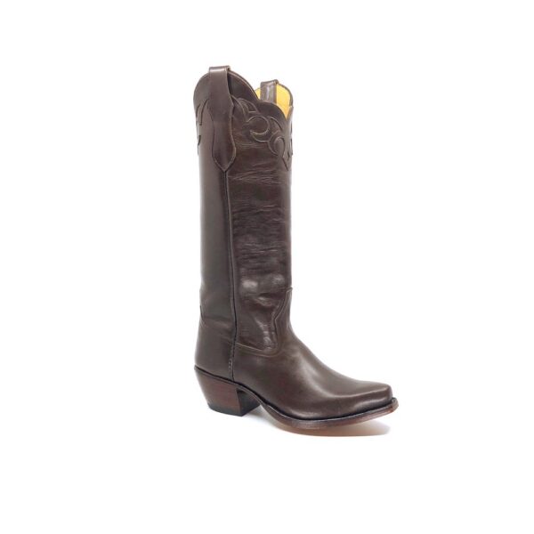 Women's Chocolate Italian Calf-skin
