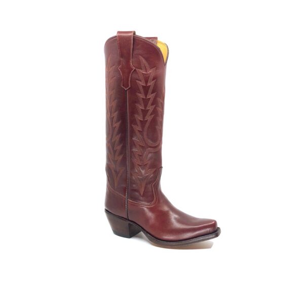 Women's Wine Italian Calf-skin