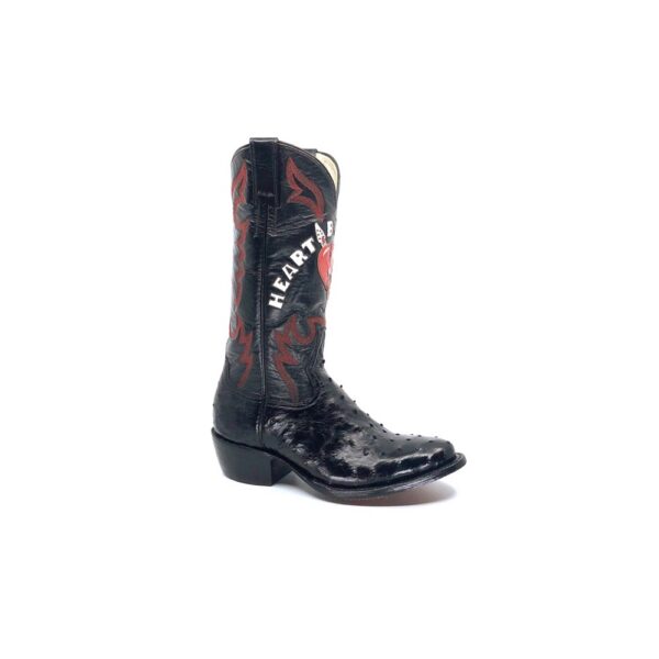 Women's Black Full Quill Ostrich