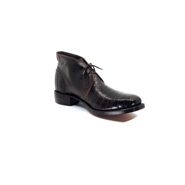 Men's Nicotine Caiman Brown Belly
