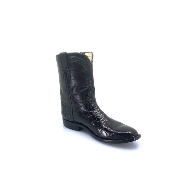 Mens Black American Alligator