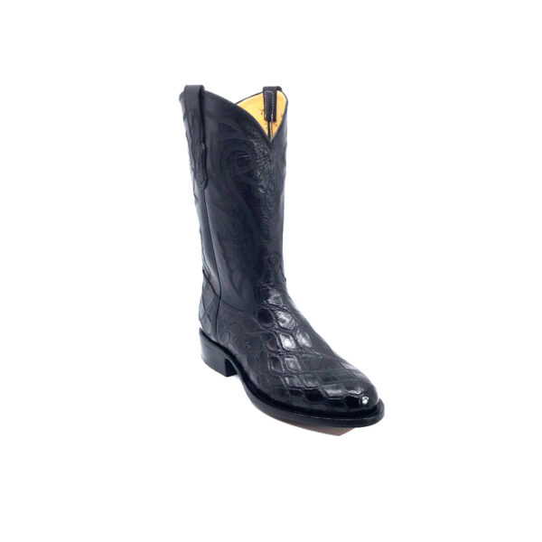 Mens Black American Alligator Classic