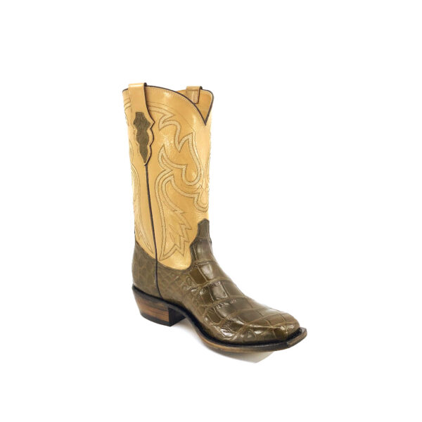 Men's Olive Green American Alligator Classic