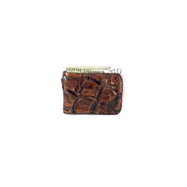 Magnet Money Clip -Brown Pirarucu
