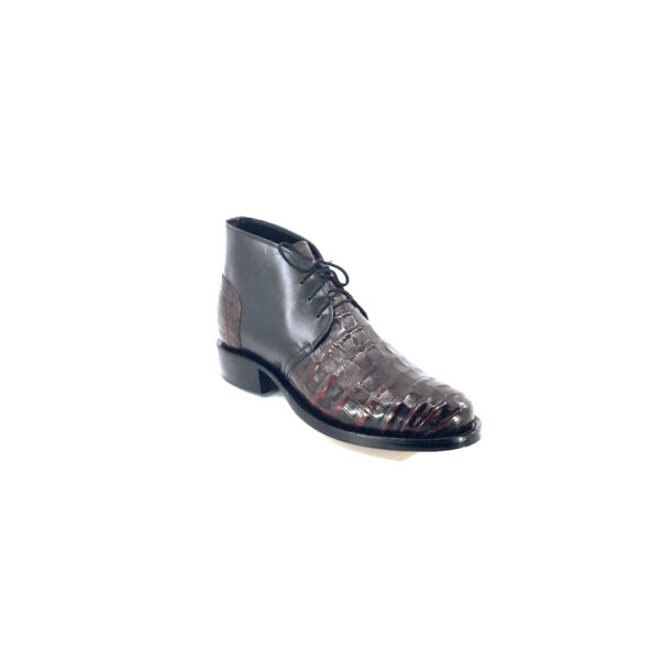 Men's Black Cherry Caiman Belly