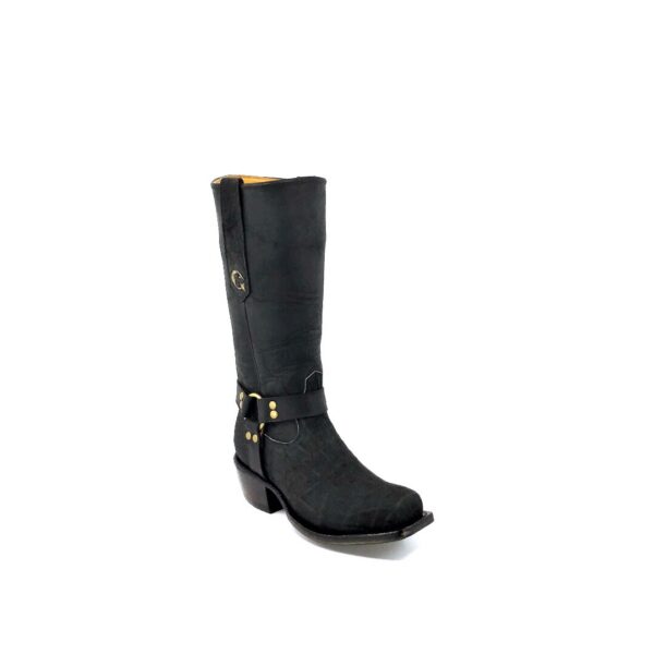 Women's Matte Black Elephant
