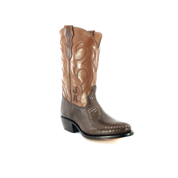 Men's Chocolate Brown Lizard