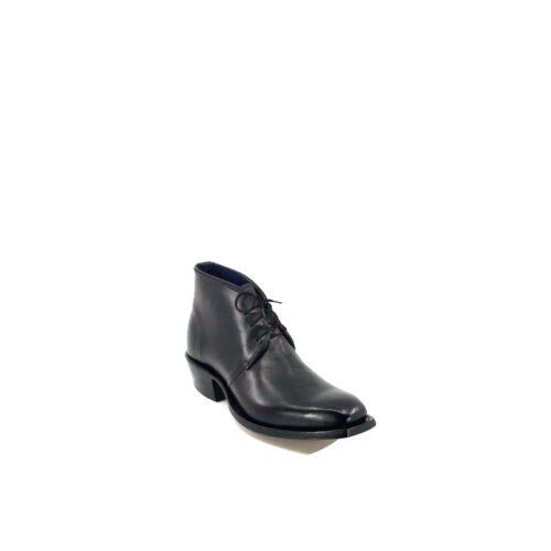 Men's Black Italian Calf-Skin Chukka