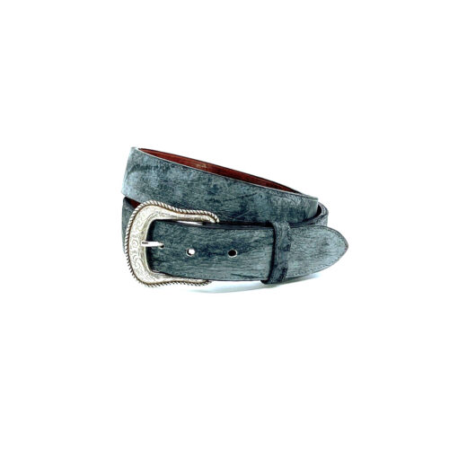 Men's Jean Blue Hippo Western Belt