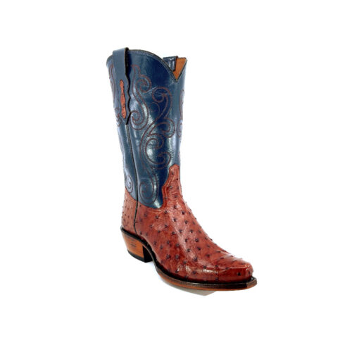 Men's Almond Full Quill Ostrich
