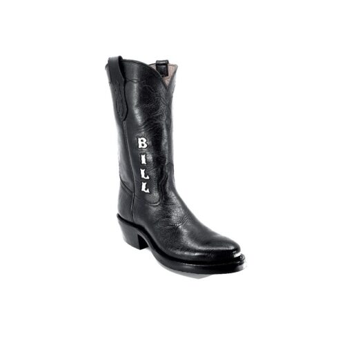 Men's Black Spanish Bullhide