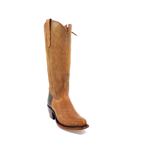 Women's Tall Cognac Spanish Bullhide