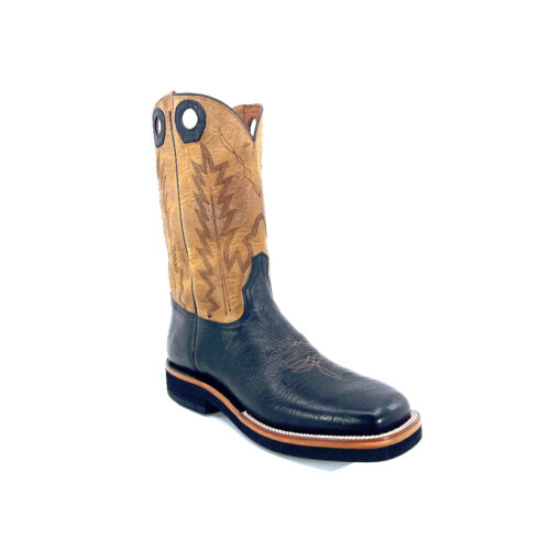 Men's Black Spanish Bullhide