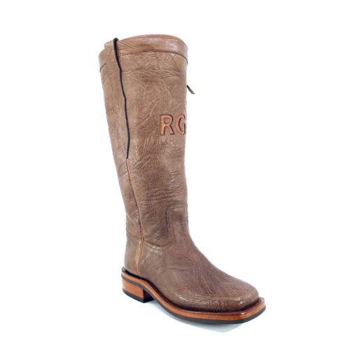 Men's Chocolate Brown Bull Hide