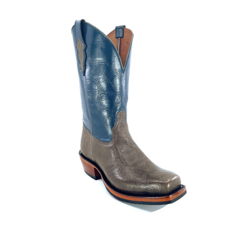 Men's Vicuna Charcoal Gray Spanish Bull Hide