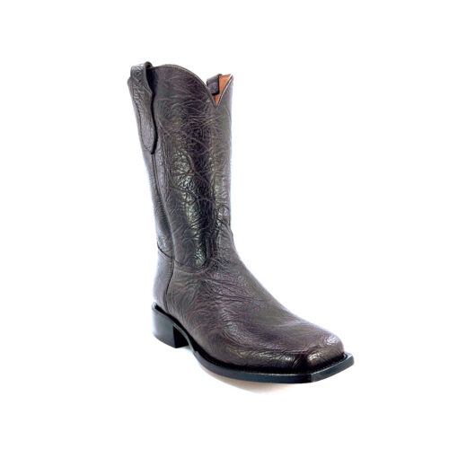 Men's Chocolate Brown Spanish Bullhide