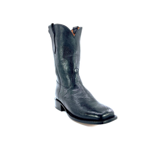 Men's Black Spanish Bullhide
