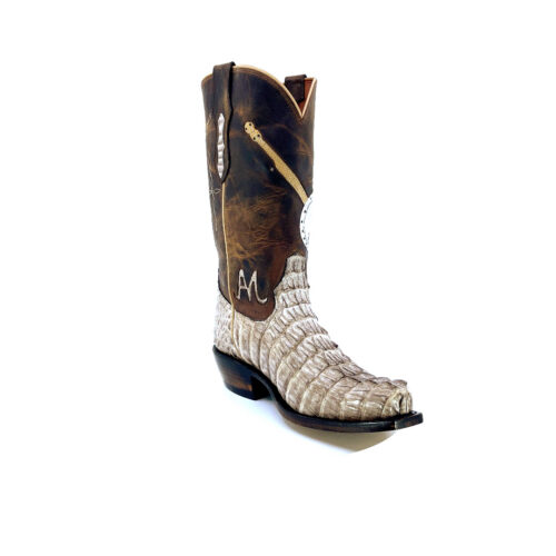 Men's Natural Dark Special Caiman Hornback-Tail