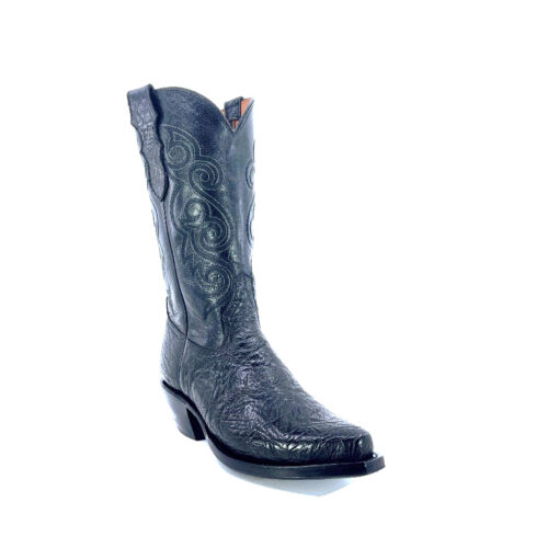 Men's Black Spanish Bullhide