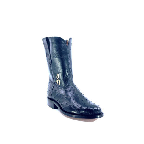 Men's Black Full Quill Ostrich