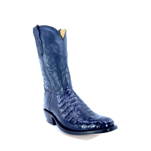 Men's Navy Blue Caiman Belly