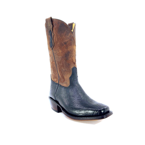 Men's Black Spanish Bullhide