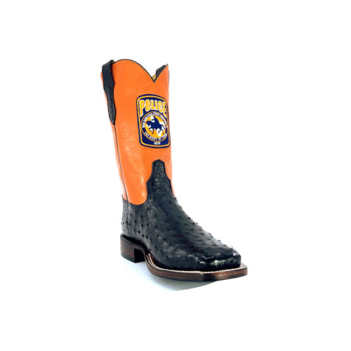 Men's Black Full Quill Ostrich