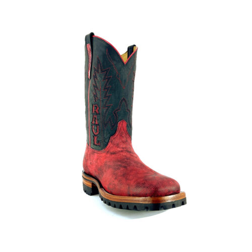 Men's Red Giraffe