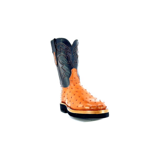 Men's Cognac Full Quill Ostrich