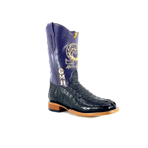 Men's Black South American Caiman Hornback