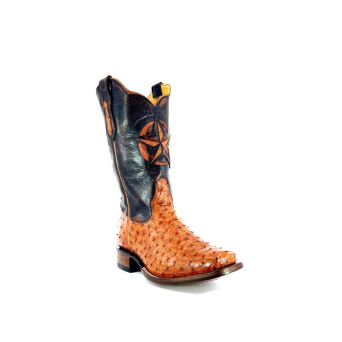 Men's Brandy Maddog Full Quill Ostrich