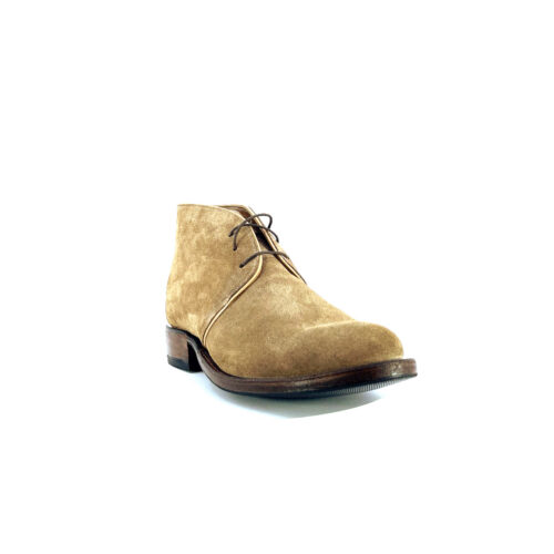 Men's Sand Italian Suede Calf Skin