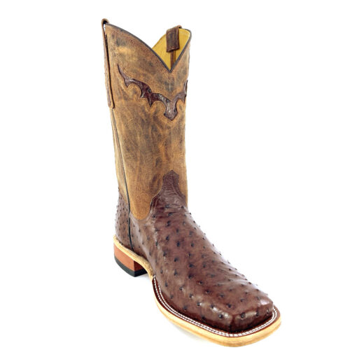 Men's Kango Tabac Bruciato Full Quill Ostrich