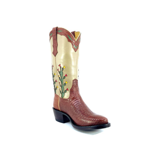 Women's Cognac Argentinian Lizard