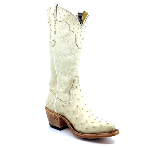 Women's Bone Full Quill Ostrich