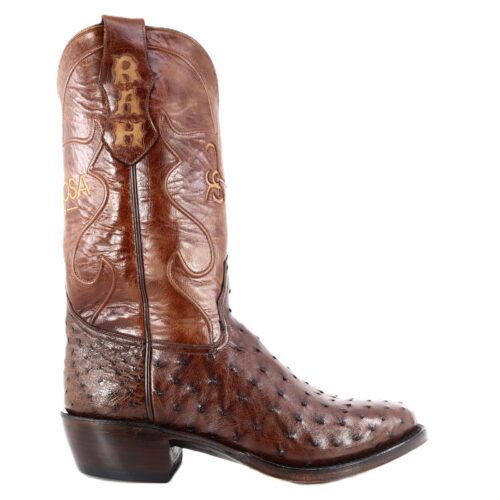 Men's Nicotine Full Quill Ostrich