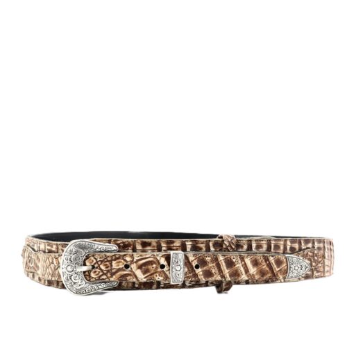 Men's Peanut Sundance Caiman Belly Ranger Belt