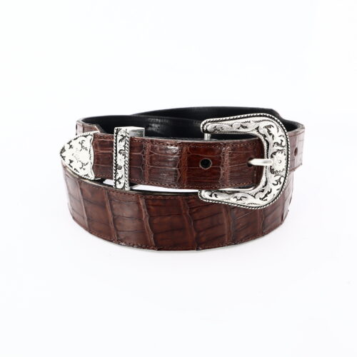 Men's Cigar Caiman Belly Dress Belt