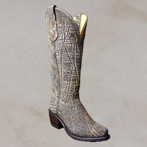 Women's Antique Saddle Safari Elephant