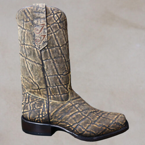 Men's Antique Saddle Safari Elephant