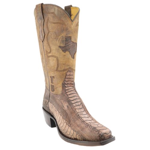 Men's Orix Suede Ostrich Leg