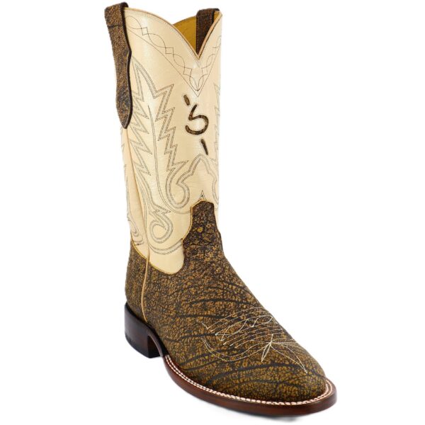 Men's Antique Saddle Safari Elephant