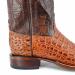 Art work detail of Custom Cigar Caiman Hornback Wide Square Toe Boots