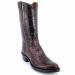 Custom Brown American Alligator Western Boots handcrafted by Mandujano Bootmakers